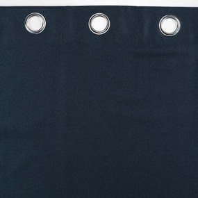 Ciemnoniebieska zasłona zaciemniająca 140x260 cm Crepuscule – douceur d'intérieur