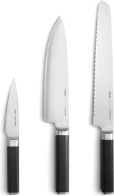 Zestaw noży ze stali nierdzewnej 3 szt. Trino – FABINI