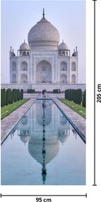Fototapeta na drzwi - Taj Mahal o wschodzie Słońca (95x205cm)
