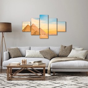 Obraz egipskich piramid (125x70 cm)