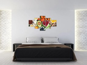 Obraz - Zdrowa żywność (125x70 cm)