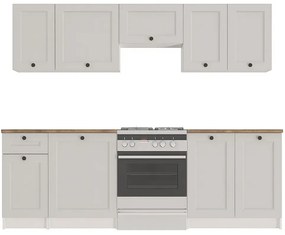 Zestaw mebli kuchennych 240 cm kaszmi Z5-C29