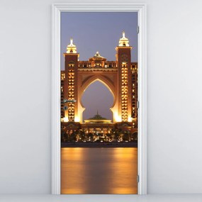 Fototapeta na drzwi - Budowa w Dubaju (95x205cm)