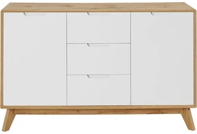 Naturalna niska komoda 120x75 cm Ezra – Støraa