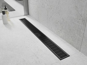 Mexen Flat 360° M33 odpływ liniowy obrotowy 60 cm, czarny - 1733060-40