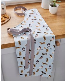 Bawełniany fartuch Cooksmart ® Curious Dogs