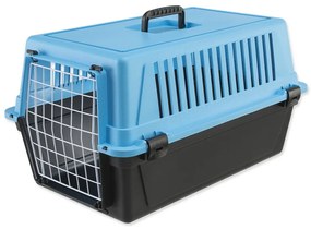 Czarny/jasnoniebieski transporter dla czworonoga 37x58 cm Ferplast Atlas 20 – Plaček Pet Products