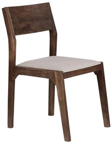 Eglo 424961 - Krzesło do jadalni CALAMBA 84x55 cm brązowe/kremowe