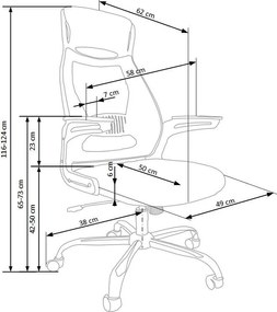 Wygodne krzesło biurowe Solaris