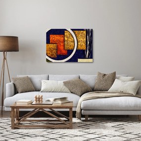 Obraz na szkle abstrakcji (70x50 cm)