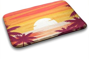 Dywanik łazienkowy Dywanik łazienkowy Tropikalna plaża