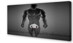 Obraz drukowany na płótnie Muskulatura Człowieka