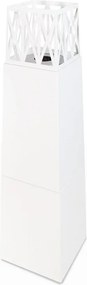 Kominek ogrodowy na bioetanol Vulcano White 40x40x145