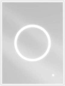 Mexen Koga lustro łazienkowe podświetlane 60 x 80 cm, LED 6000K, antypara - 9821-060-080-611-00