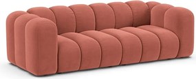 Różowa sofa 228 cm Lupine – Micadoni Home