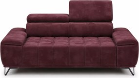 Sofa trzyosobowa z regulowanymi zagłowkami Palladi 3 - wygodna kanapa z możliwością elektrycznie wysuwanego siedziska