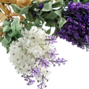 Sztuczne kwiaty zestaw 3 szt. (wysokość 32 cm) Lavender Bouquet – Casa Selección