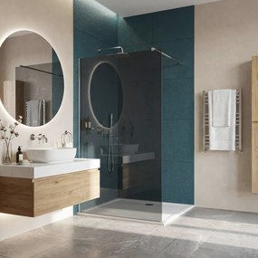 Kabina prysznicowa Walk-In Rea Flexi Grey / Chrome 120