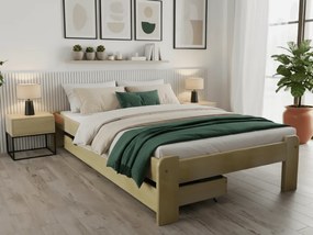 Łóżko ADA 80 x 200 cm, sosna Stelaż: Ze stelażem listwowym rolowanym elastycznym, Materac: Materac Sommera