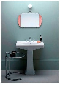 Biały ceramiczny postument pod umywalkę 27x27 cm Classic – Sapho