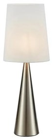 Markslöjd 108624 - Lampa stołowa CONUS 1xE14/40W/230V białe/matowy chrom