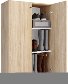 Drewniana szafka na buty Półka na buty Lona 3