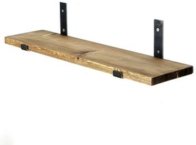 Półka Lam009 Black and Walnut