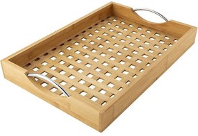 Florina Drewniana taca Bambou 43 × 29 × 5 cm