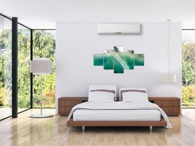 Obraz źdźbła trawy (125x70 cm)
