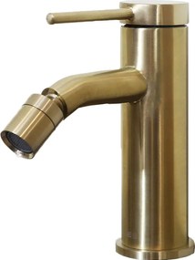 Lollipop mieszacz bidetowy szczotkowanego złota - Essebagno