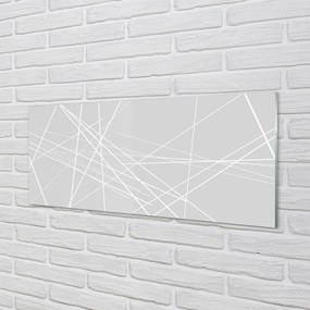 Panel Szklany Swobodne Linie Abstrakcyjne