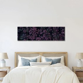 Obraz ciemnoczerwonych liści (170x50 cm)