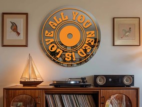 Naklejka na lustro S42 – CD- All you need is love