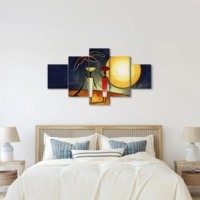 Obraz starożytnego obrazu (125x70 cm)