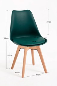 Zestaw 4 Krzese Synk Basic