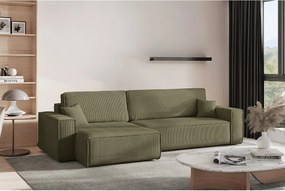 Narożnik Karl XL tkanina Poso 46 jasnozielony