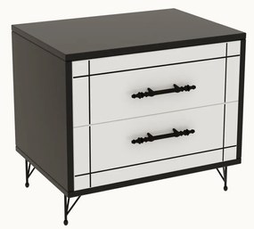 Stolik nocny Night White