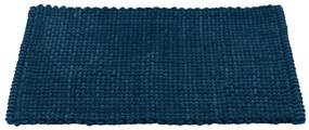 Ciemnoniebieski tekstylny dywanik łazienkowy 50x80 cm Covelo – Wenko