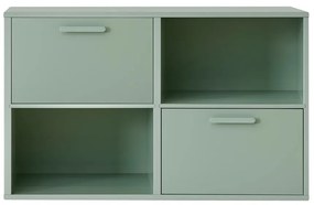 Zielona komoda ścienna z 2 drzwiczkami Keep by Hammel