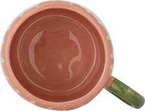 Różowy ceramiczny kubek dla dzieci 110 ml Nini – Bloomingville