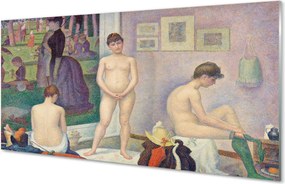 Szklany Panel Modelki - Georges Seurat