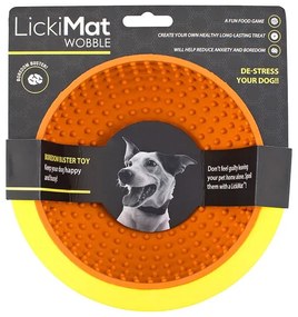 Miska do lizania Wobble Orange – LickiMat