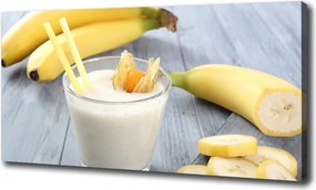 Foto obraz na płótnie Bananowy koktajl