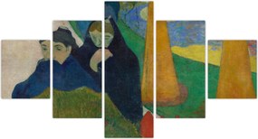 Obraz - Paul Gauguin, Arlésiennes (Mistral) , reprodukcje (125x70 cm)