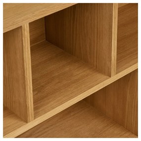 Regał w dekorze dębu w naturalnym kolorze 30x104,5x112 cm Oshawa – House Nordic