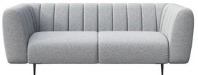 Jasnoszara sofa 210 cm Shel – Ghado