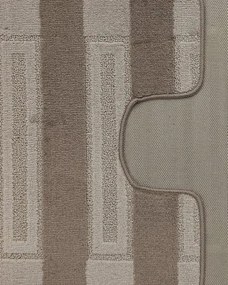 Elegancki nowoczesny zestaw chodniczków łazienkowych F6-H59