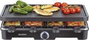 Raclette 8 Osób 1400W - Severin RG 9670 Ceramiczna Powłoka Antyprzywierająca