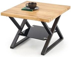 Kwadratowa ława w stylu industrialnym K3-C74