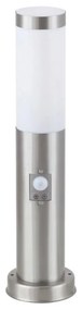 Rabalux 8267 - Lampa zewnętrzna z czujnikiem INOX TORCH 1xE27/25W